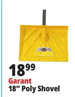 Ocean State Job Lot Garant 18 All Purpose Poly Snow Shovel with Steel Wear Strip offer