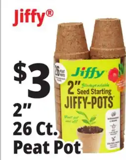 Ocean State Job Lot 2 Biodegradable Seed Starting Jiffy-Pots 26 Pots offer