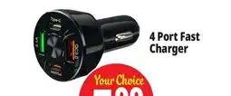 Ocean State Job Lot 4 Port Fast Charger offer