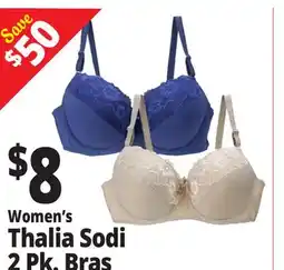 Ocean State Job Lot Women's Thalia Sodi 2 Pk. Bras offer