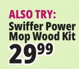 Ocean State Job Lot Swiffer Power Mop for Wood Floor Cleaning Kit 6 Piece offer