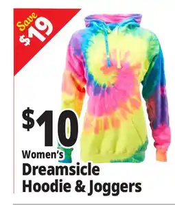 Ocean State Job Lot Women's Dreamsicle Hoodie & Joggers offer