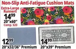 Ocean State Job Lot Anti-Fatigue Mats offer