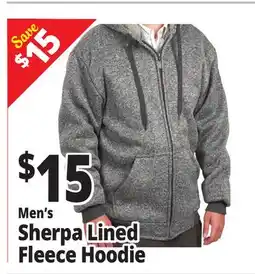 Ocean State Job Lot Sherpa Lined Fleece Hoodie offer