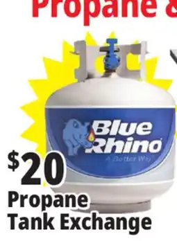 Ocean State Job Lot Blue Rhino Propane Tank Exchange offer