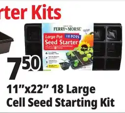 Ocean State Job Lot Ferry~Morse Large Pot Seed Starter 18-pots offer
