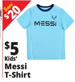 Ocean State Job Lot Kids' Messi T-Shirt offer