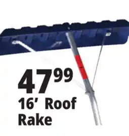Ocean State Job Lot 16' Roof Rake offer