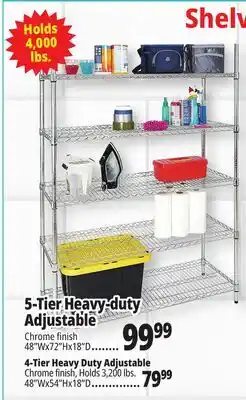 Ocean State Job Lot 5-Tier Heavy-duty Adjustable offer