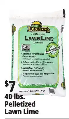 Ocean State Job Lot Soil Doctor Pelletized Lawn Lime 40 lbs offer
