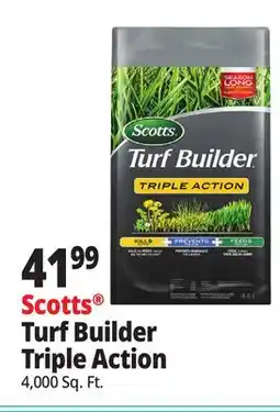 Ocean State Job Lot Scotts Turf Builder Triple Action Weed Control & Lawn Food 4 000 sq ft offer