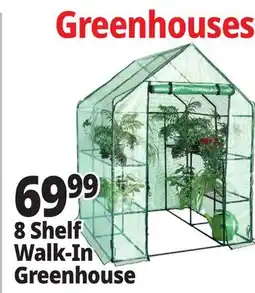 Ocean State Job Lot Tiller & Rowe 8-Shelf Walk-In Greenhouse offer