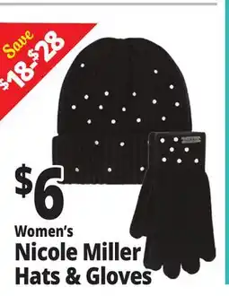 Ocean State Job Lot Women's Nicole Miller Hats & Gloves offer