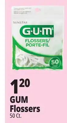Ocean State Job Lot GUM Flossers 50 Count offer