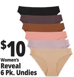 Ocean State Job Lot Women's Reveal 6 Pk. Undies offer