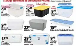 Ocean State Job Lot Sterilite Latch Top Storage Box 64 Qt offer