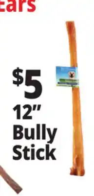 Ocean State Job Lot 12 Premium Bully Stick Pet Chew offer