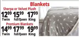 Ocean State Job Lot Blankets offer