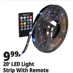 Ocean State Job Lot 20' LED Light Strip With Remote offer