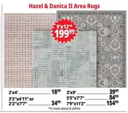 Ocean State Job Lot Danica & Hazel Rugs offer