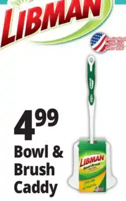 Ocean State Job Lot Libman Bowl Brush & Caddy 2 Piece offer
