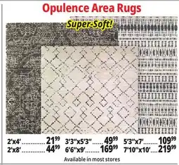Ocean State Job Lot Opulence Area Rugs offer