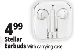 Ocean State Job Lot TechBunch Metal Stereo Earbuds with Mic and Volume Control offer