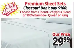 Ocean State Job Lot Premium Sheet Sets offer