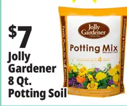 Ocean State Job Lot Jolly Gardener 8 Qt. Potting Soil offer