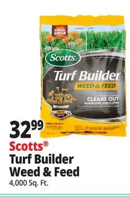 Ocean State Job Lot Scotts Turf Builder Weed & Feed 4 000 sq ft offer