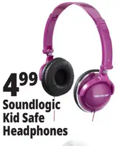 Ocean State Job Lot Soundlogic Kid Safe Headphones offer