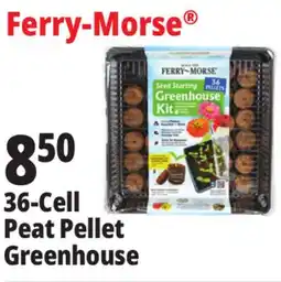 Ocean State Job Lot Ferry~Morse Peat Pellet Greenhouse Kit 36-count offer