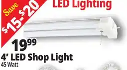 Ocean State Job Lot 4' LED Shop Light offer