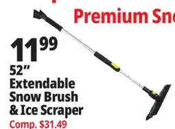 Ocean State Job Lot Slide Lock Pivoting Snowbroom 52 offer