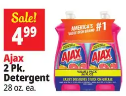 Ocean State Job Lot Ajax 2 Pk. Detergent offer