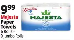 Ocean State Job Lot Majesta Paper Towels offer