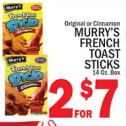 C Town MURRY'S FRENCH TOAST STICKS offer