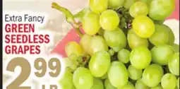 C Town GREEN SEEDLESS GRAPES offer