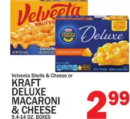 C Town KRAFT DELUXE MACARONI & CHEESE offer