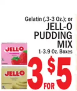 C Town JELL-O PUDDING MIX 1-3.9 Oz. Boxes offer