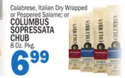 C Town COLUMBUS SOPRESSATA CHUB offer