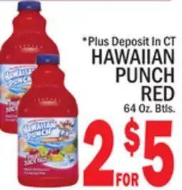 C Town HAWAIIAN PUNCH RED offer