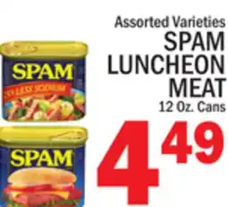 C Town SPAM LUNCHEON MEAT offer