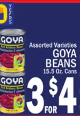 C Town GOYA BEANS offer