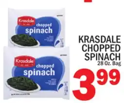 C Town KRASDALE CHOPPED SPINACH offer