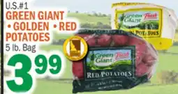 C Town GREEN GIANT •GOLDEN •RED POTATOES offer