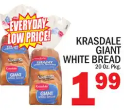 C Town KRASDALE GIANT WHITE BREAD offer