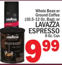 C Town LAVAZZA ESPRESSO offer