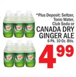C Town CANADA DRY GINGER ALE offer