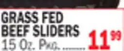 C Town GRASS FED BEEF SLIDERS offer
